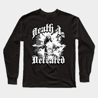 DEATH IS DEFEATED Easter Easter Long Sleeve T-Shirt